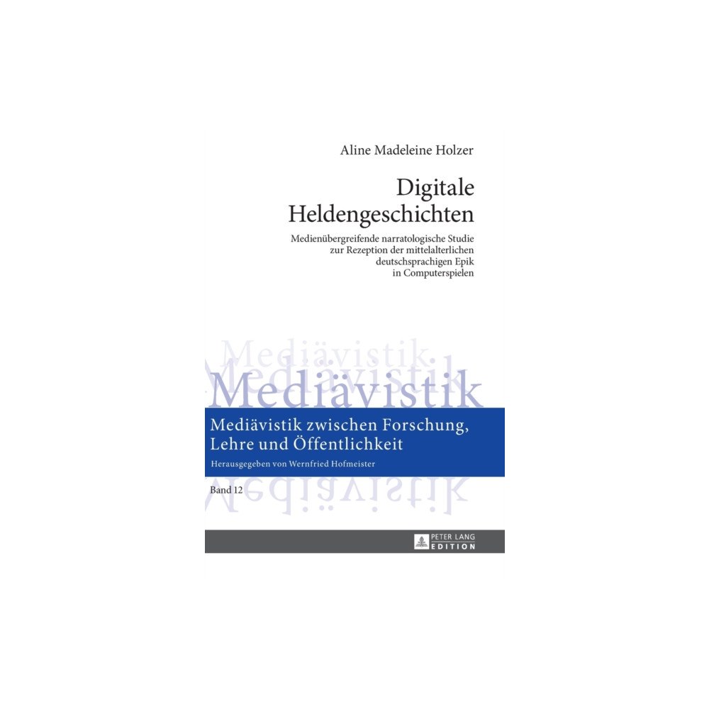 Peter lang ag Digitale Heldengeschichten (inbunden, ger)