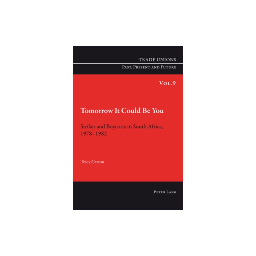 Peter Lang AG, Internationaler Verlag der Wissensc Tomorrow It Could Be You (häftad, eng)