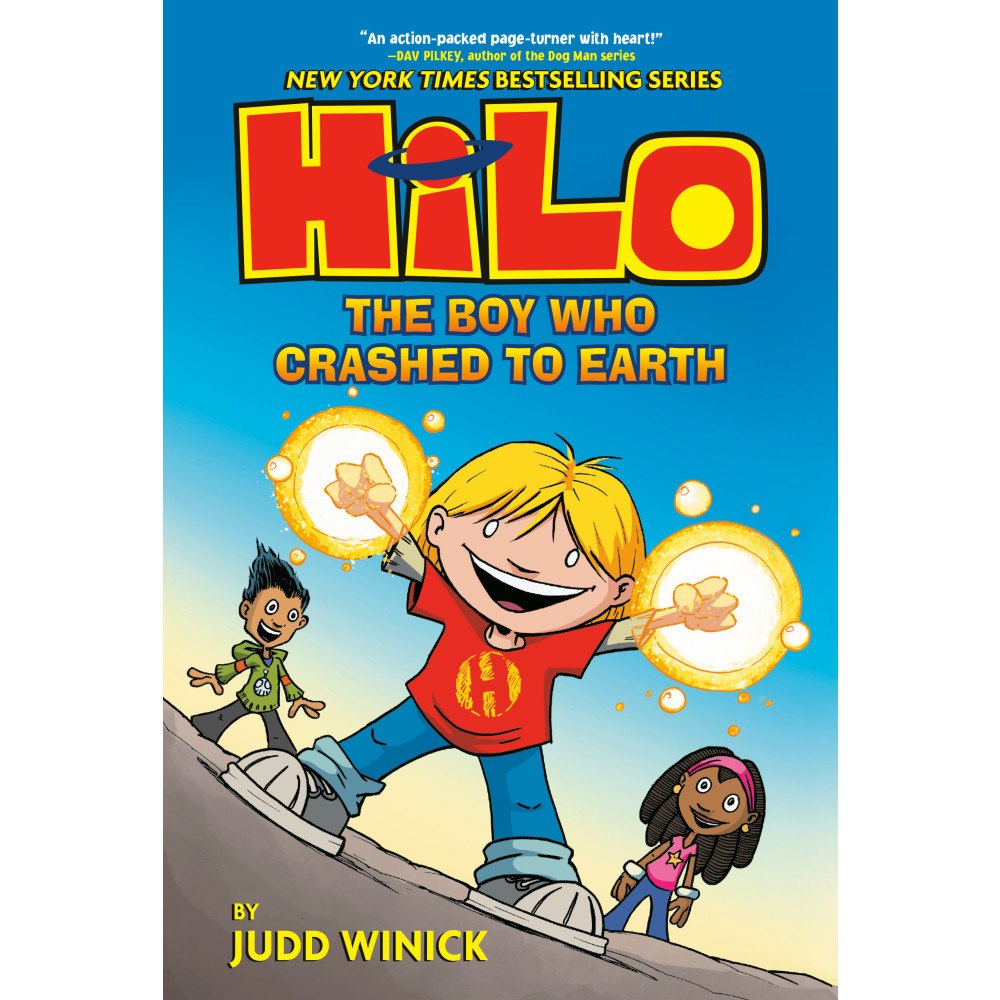 Judd Winick Hilo Book 1: The Boy Who Crashed to Earth: (A Graphic Novel) (inbunden, eng)