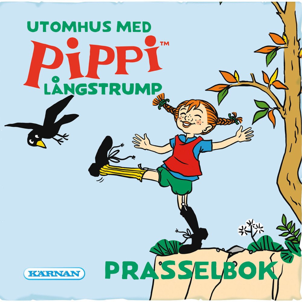 Astrid Lindgren Pippi : tygbok Utomhus med Pippi Långstrump