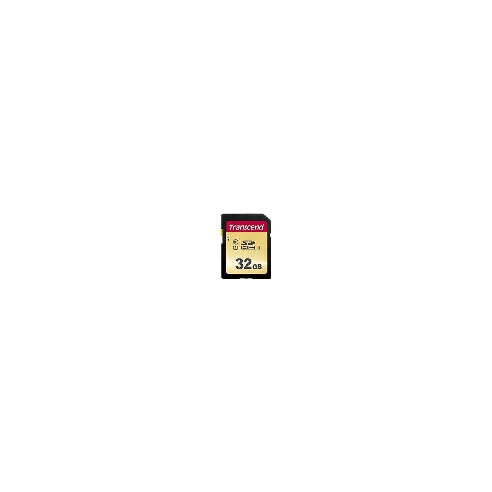 Transcend Information Transcend 500S - flash-minneskort - 32 GB - SDHC UHS-I
