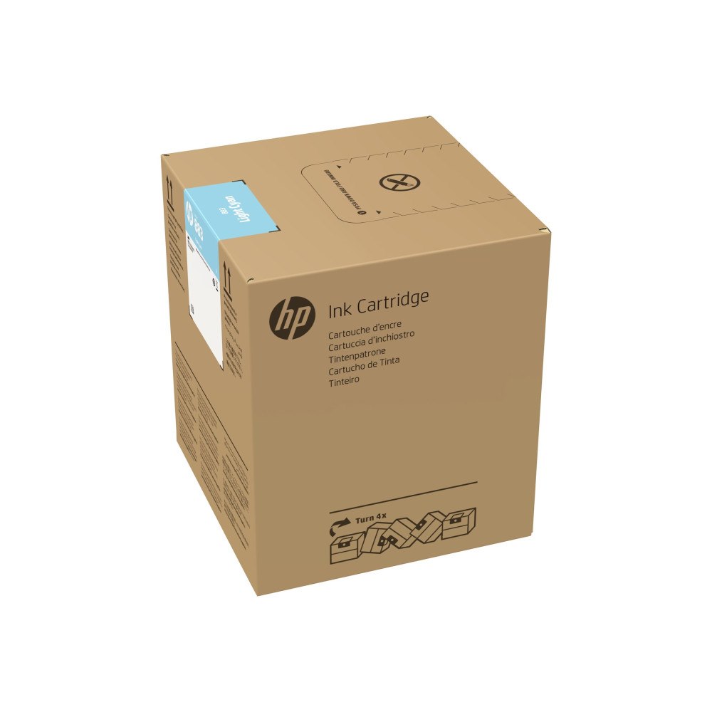 Hewlett-Packard HP 883 - ljus cyan - original - bläckpatron