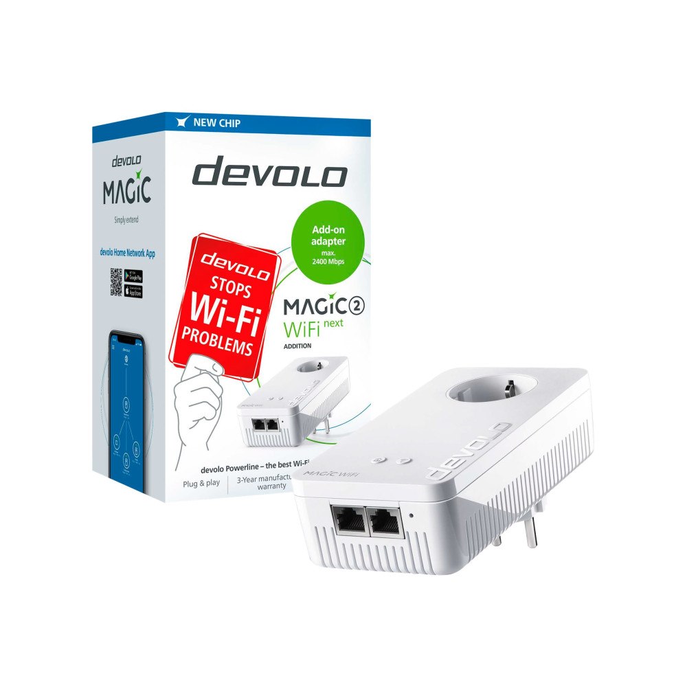 Devolo devolo Magic 2 WiFi next - brygga - Wi-Fi 5 - vägginsticksbar