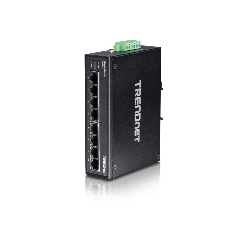 TRENDnet TRENDnet TI-G80 - switch - 8 portar - ohanterad - TAA-kompatibel