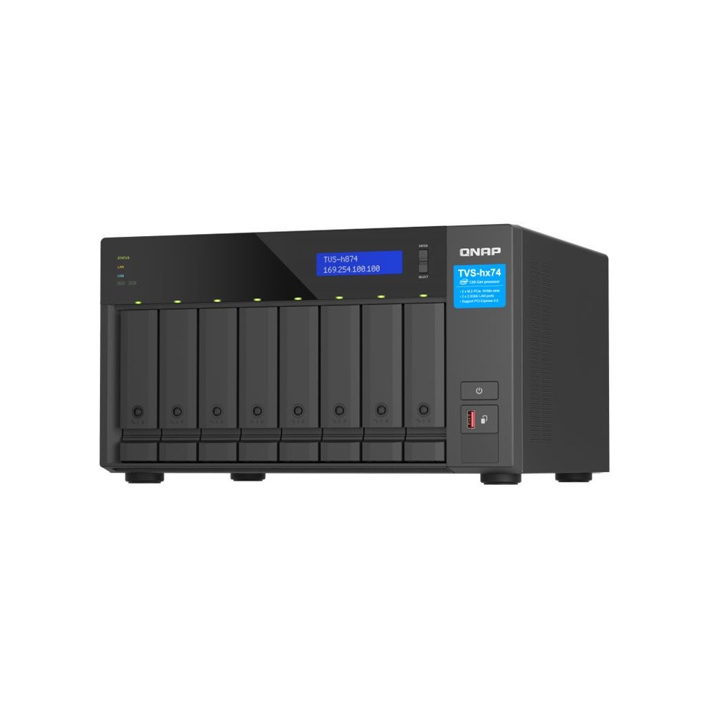 QNAP Systems, Inc QNAP TVS-H874 - NAS-server