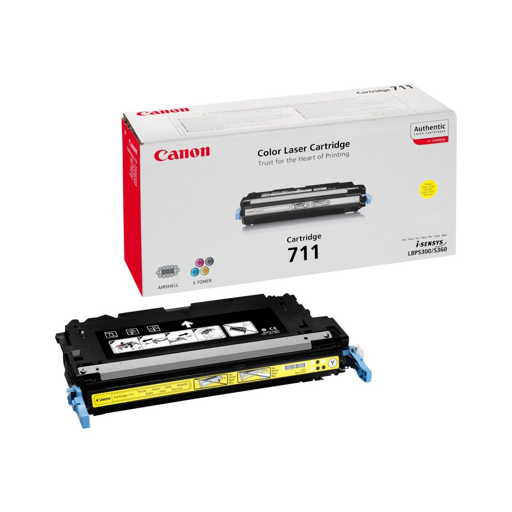 CANON Canon 711 - gul - original - tonerkassett