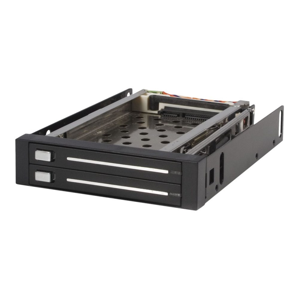 StarTech.com StarTech.com 2 enheter 2,5" hyllfri hot swap SATA med flyttbara bakpanelshyllor - adapter för lagringsfack