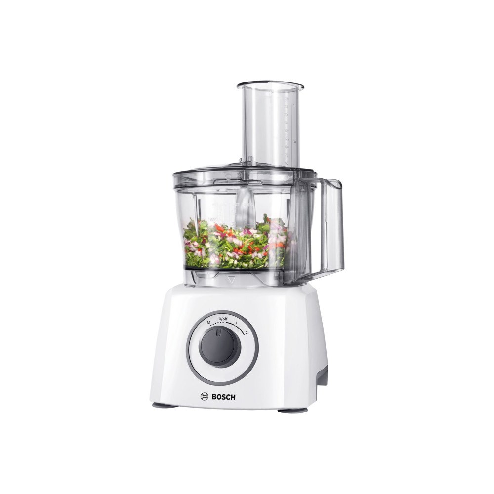 Bosch Group Bosch MultiTalent 3 MCM3100W - matberedare - 800 W - vit / grå