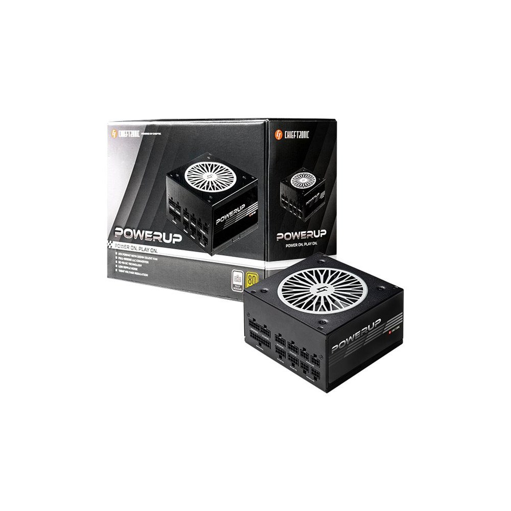 Chieftec Industrial Chieftronic PowerUp Series 550W - nätaggregat - 550 Watt
