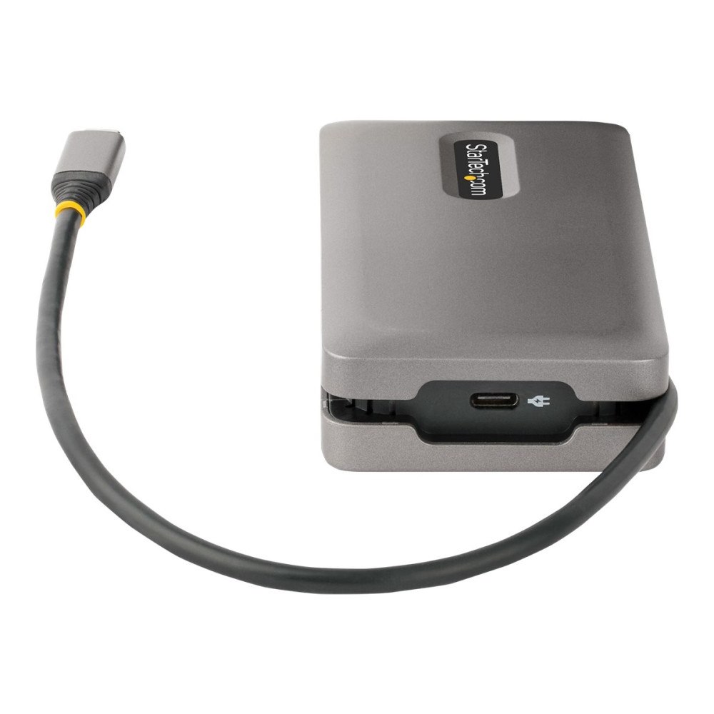 StarTech.com StarTech.com USB-C Multiport Adapter, 4K 60Hz HDMI/DP Video, 3-Port USB Hub, 100W Power Delivery Pass-Through, GbE, USB...