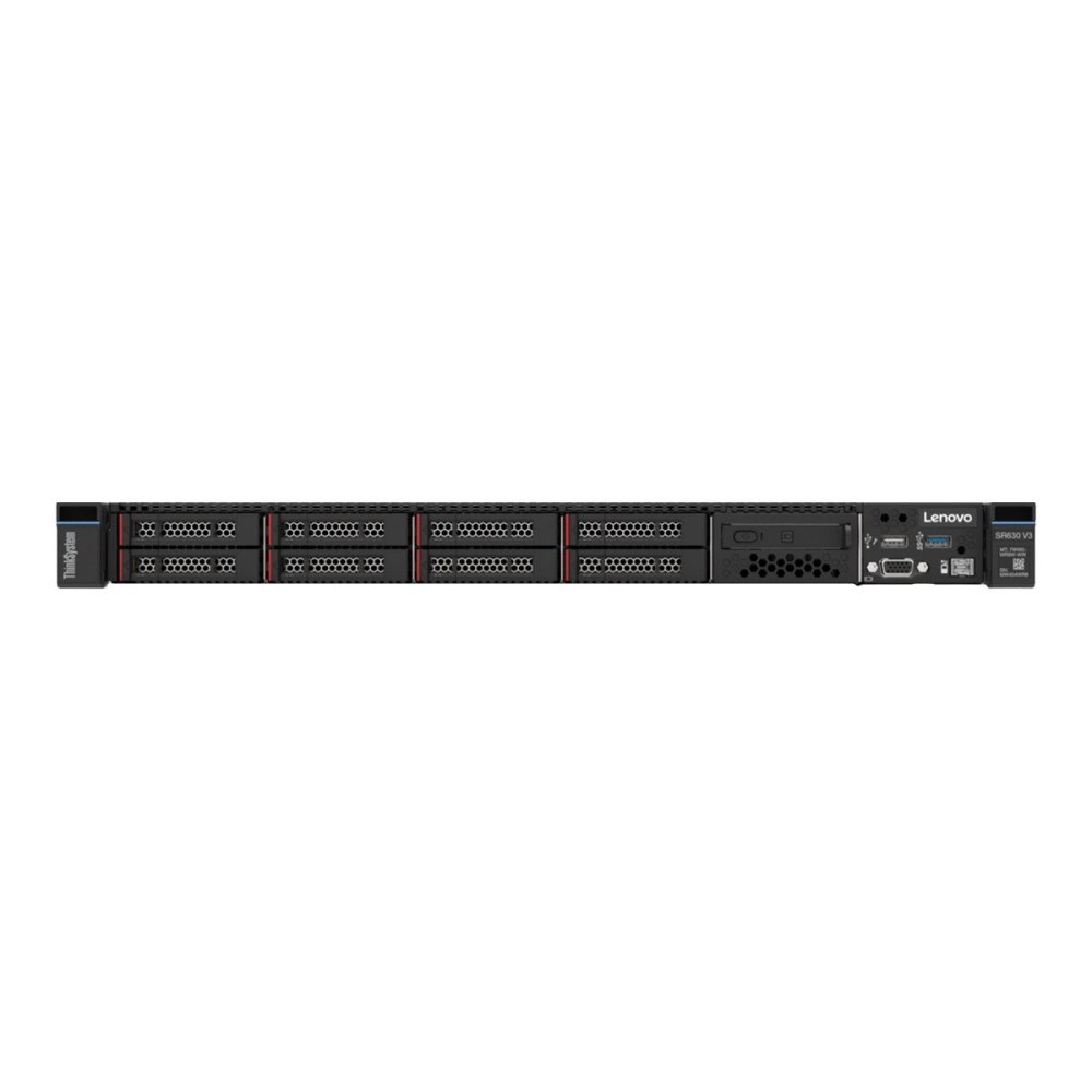 Lenovo Lenovo ThinkSystem SR630 V3 - kan monteras i rack Xeon Silver 4509Y 2.6 GHz - 32 GB - ingen HDD