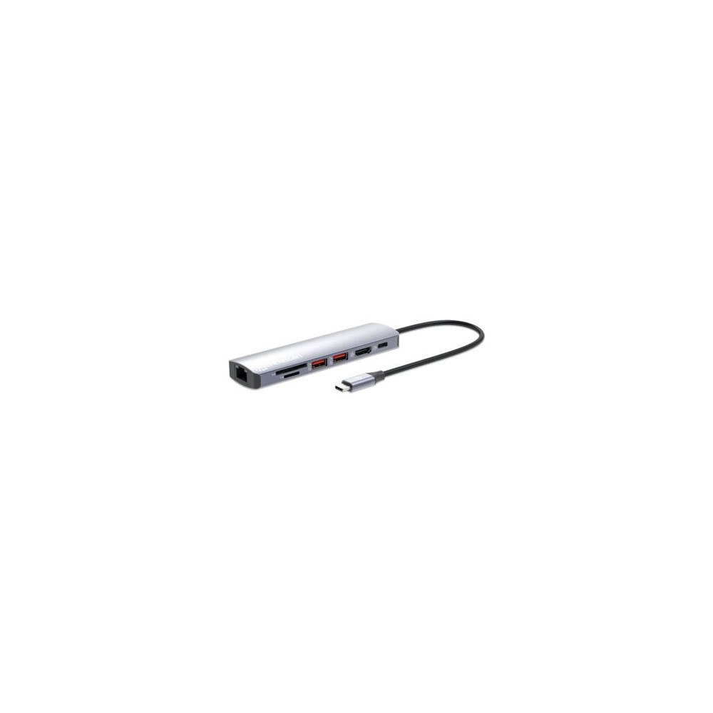 Manhattan Manhattan - dockningsstation - USB-C - HDMI - 1GbE