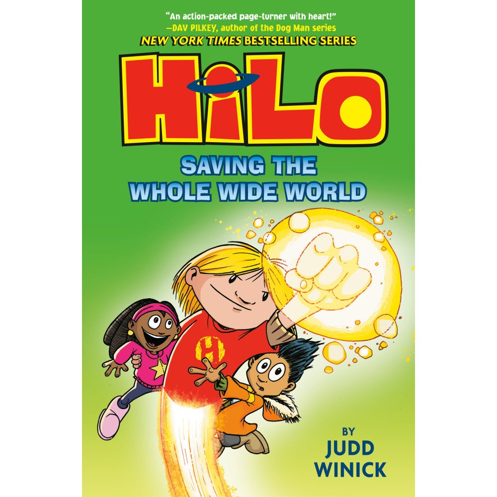 Judd Winick Hilo Book 2: Saving the Whole Wide World: (A Graphic Novel) (inbunden, eng)