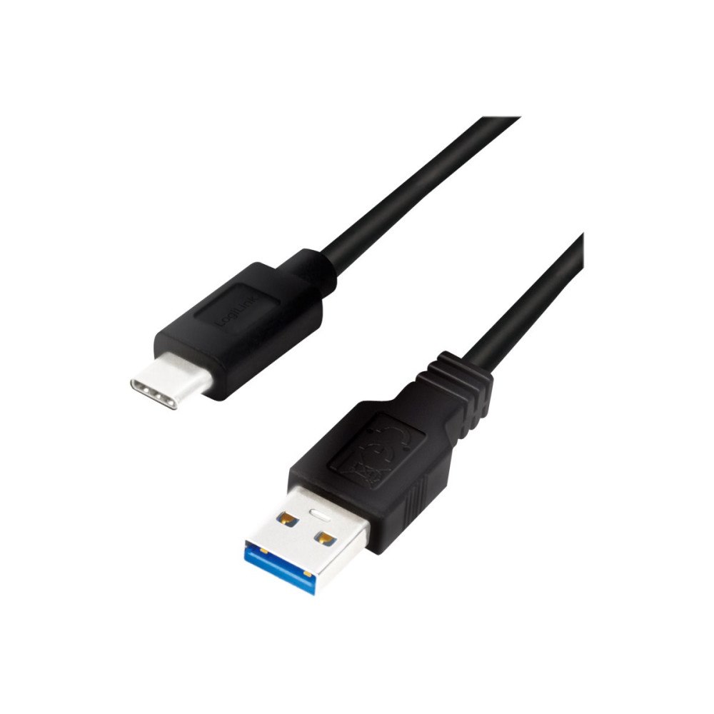 2direct LogiLink - USB typ C-kabel - USB typ A till USB-C - 15 cm
