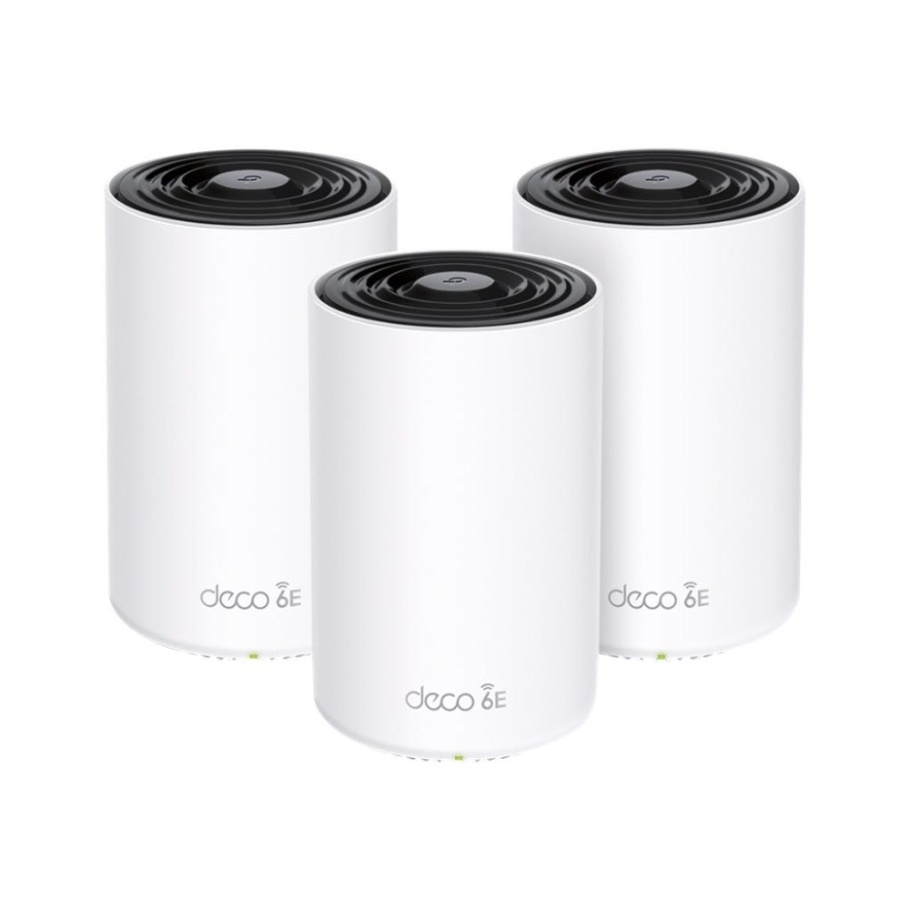 TP-LINK Technologies TP-Link Deco XE75 Pro V1 - Wifi-system - Wi-Fi 6 - skrivbordsmodell