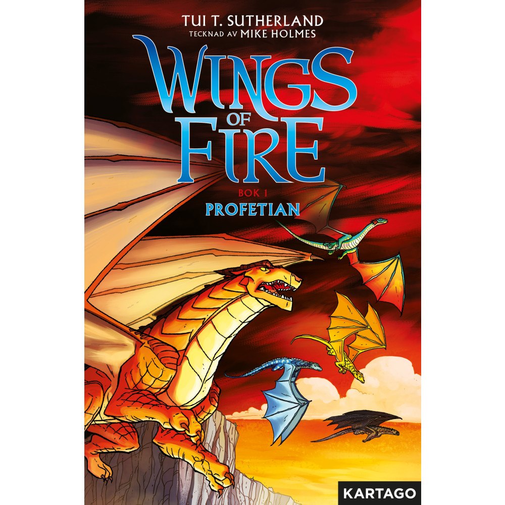 Kartago Förlag Wings of Fire 1: Profetian (inbunden)