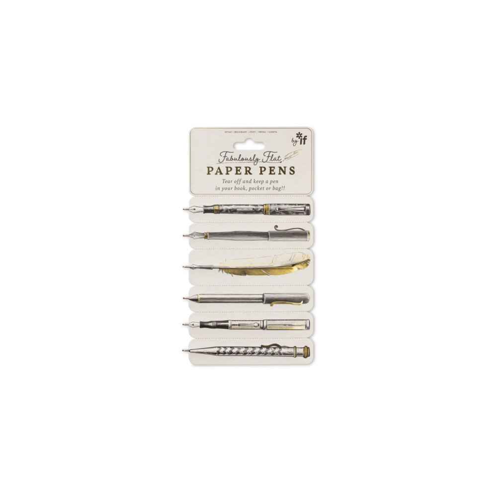 That Company Called If Fabulously Flat Paper Pens