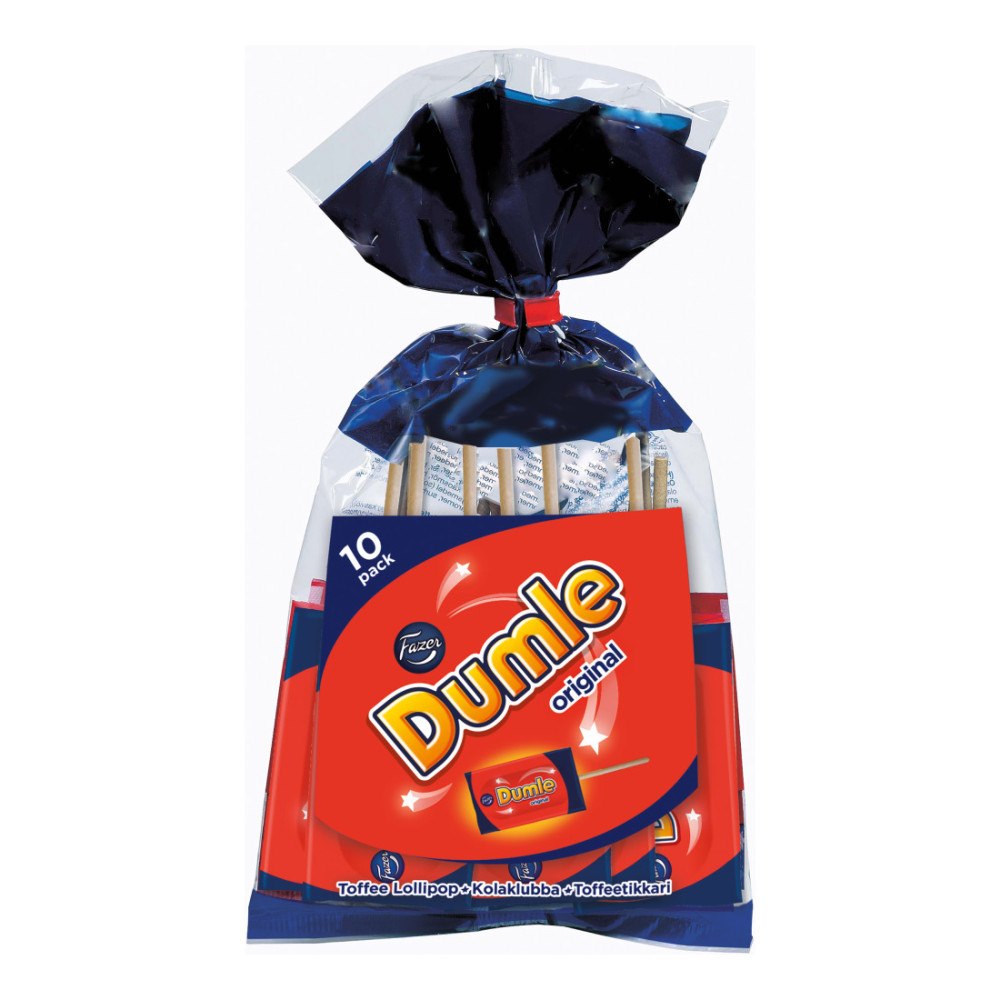 Fazer Dumle Klubba 10-pack (Utgånget Datum)