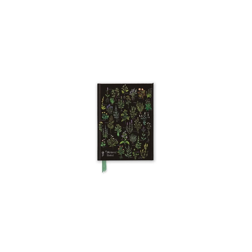 Flame Tree Publishing Anna Stead: A Medieval Herbal (Foiled Journal) (inbunden, eng)