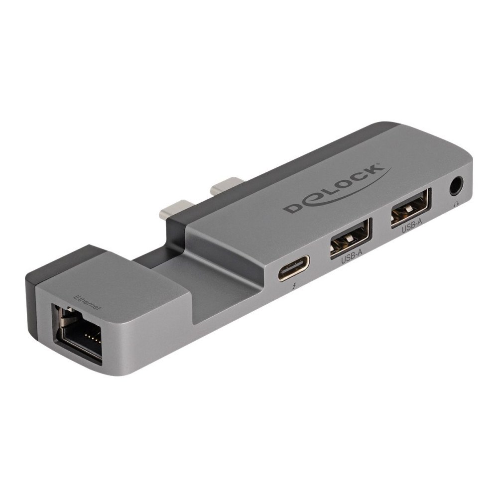 DeLOCK Delock - dockningsstation - USB-C / Thunderbolt 4 - Thunderbolt - 1GbE