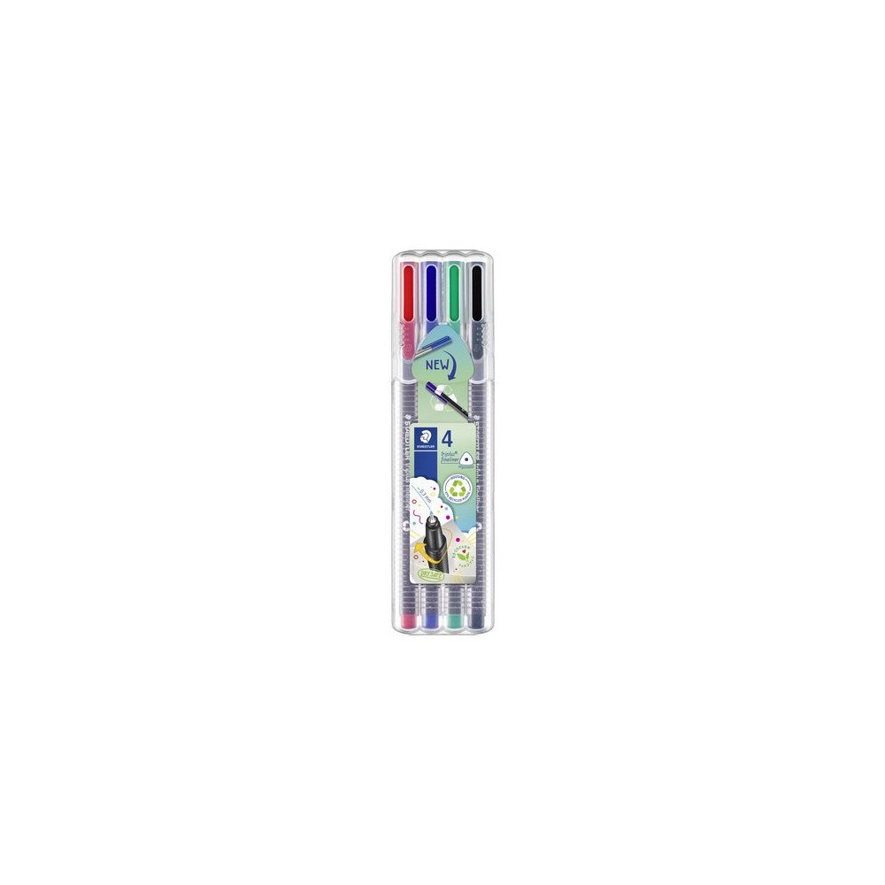 STAEDTLER Fineliner STAEDTLER Triplus Color 4/fp