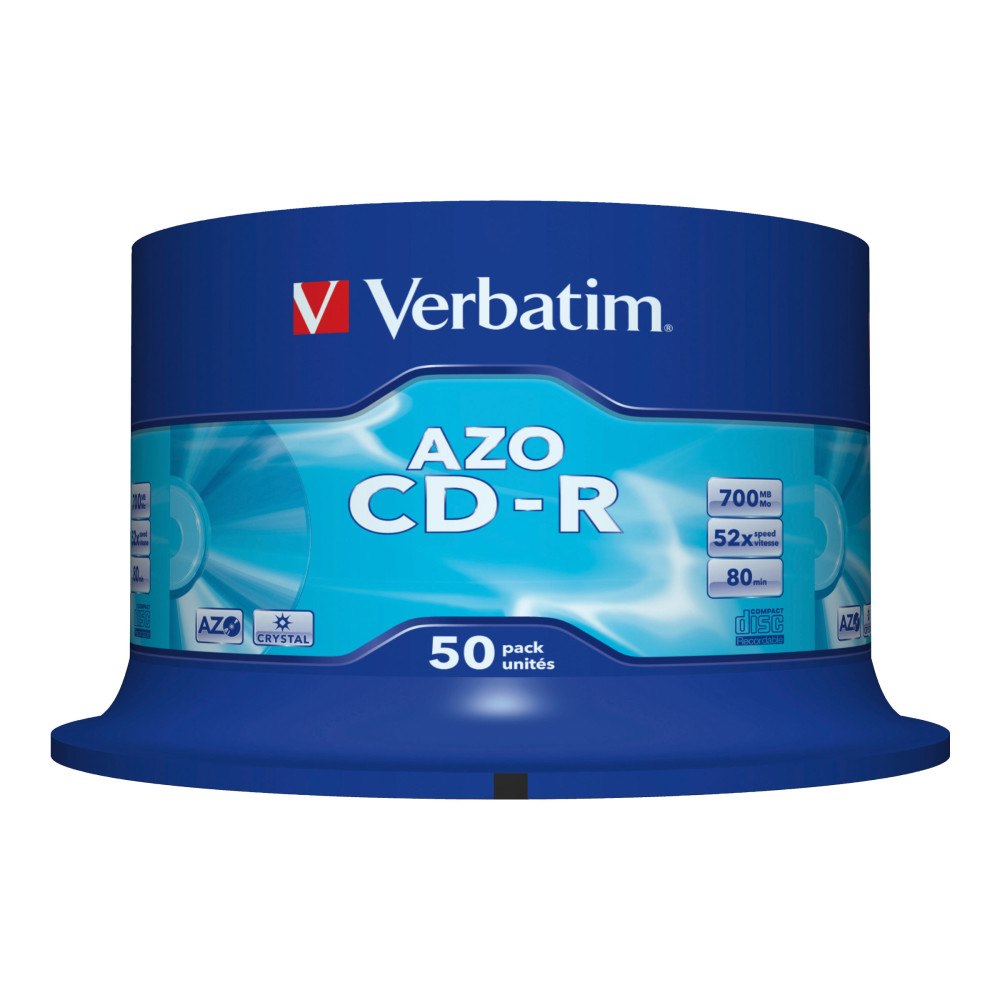 VERBATIM Verbatim DataLifePlus - CD-R x 50 - 700 MB - lagringsmedier