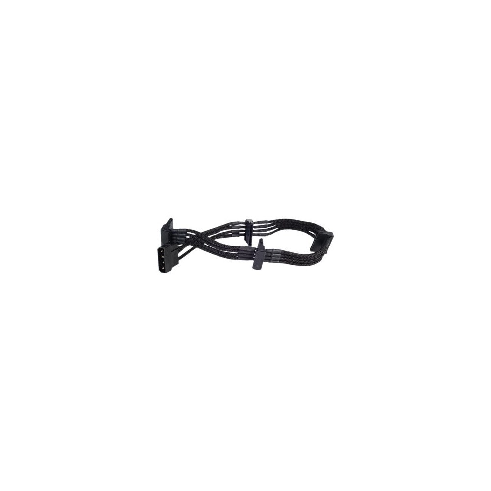 Silverstone Technology SilverStone PP07 - förlängningskabel för ström - SATA-ström till 4 pin intern effekt - 30 cm
