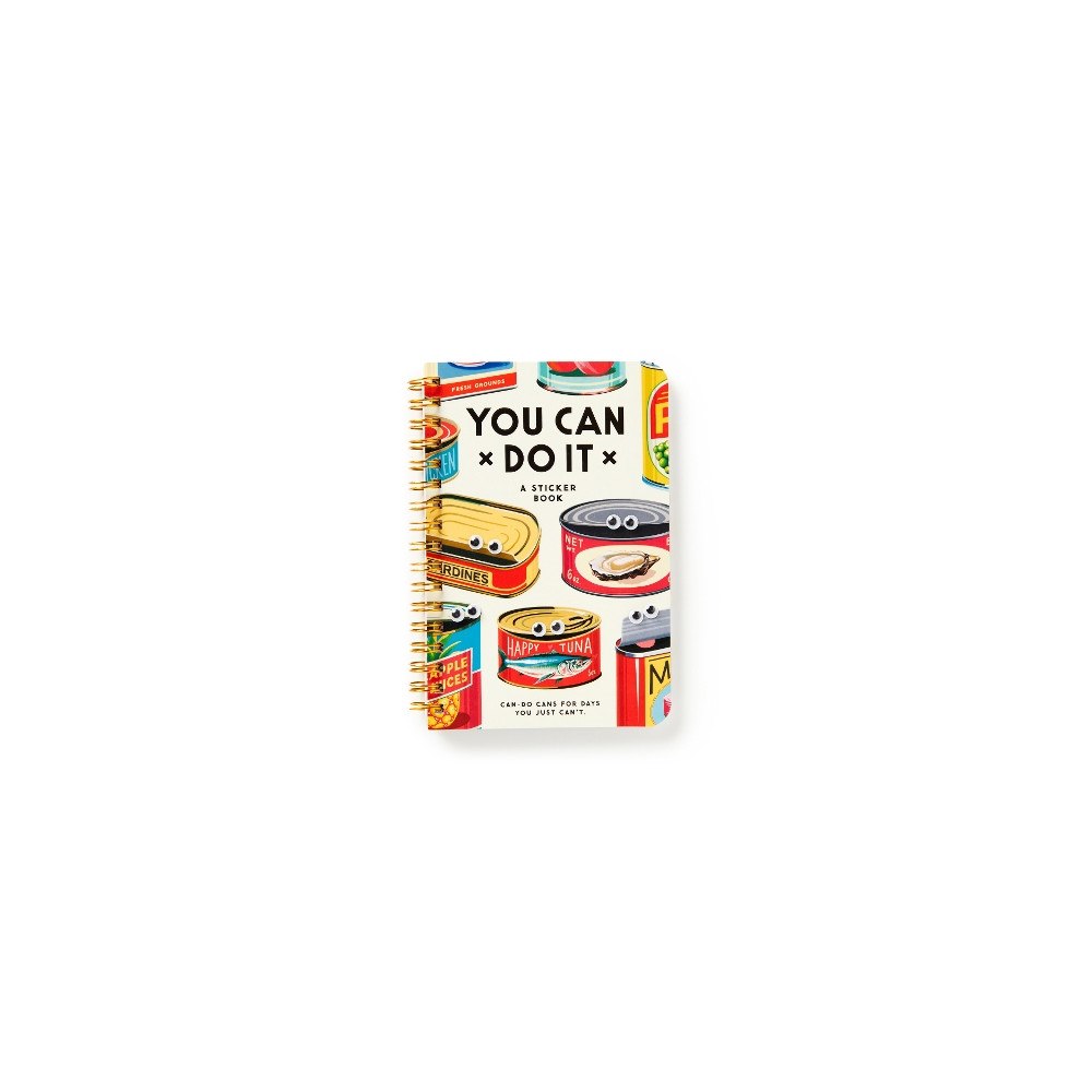Brass Monkey You Can Do It Googly Sticker Book