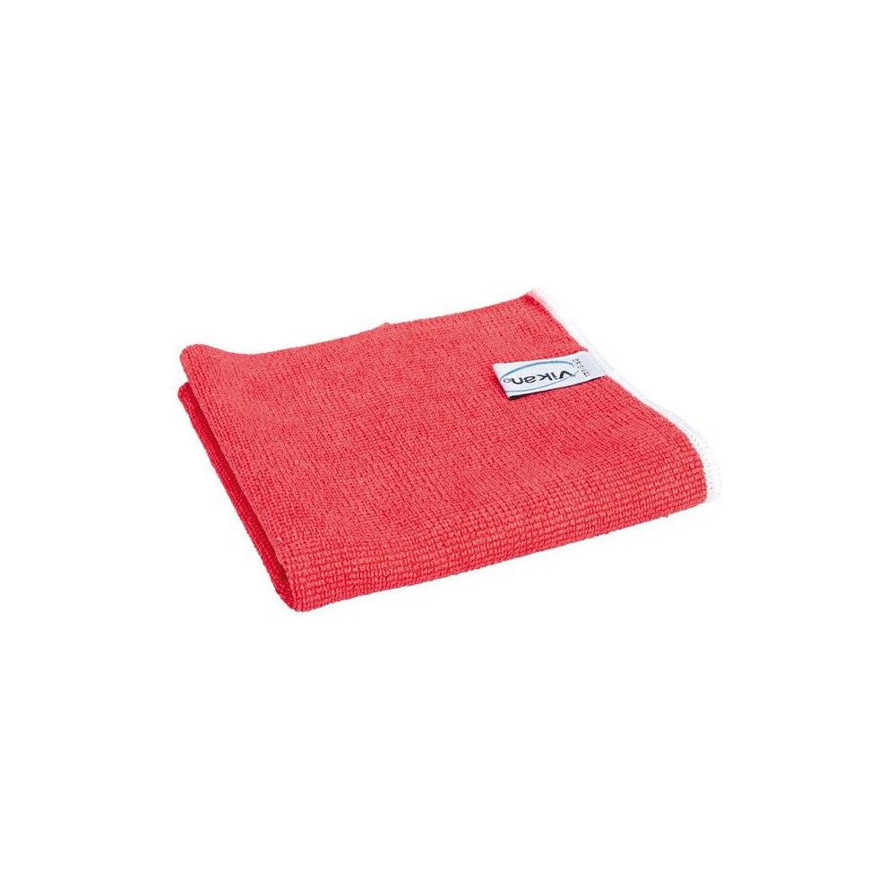 Vikan Microfiberduk VIKAN 32x32cm röd 5/fp