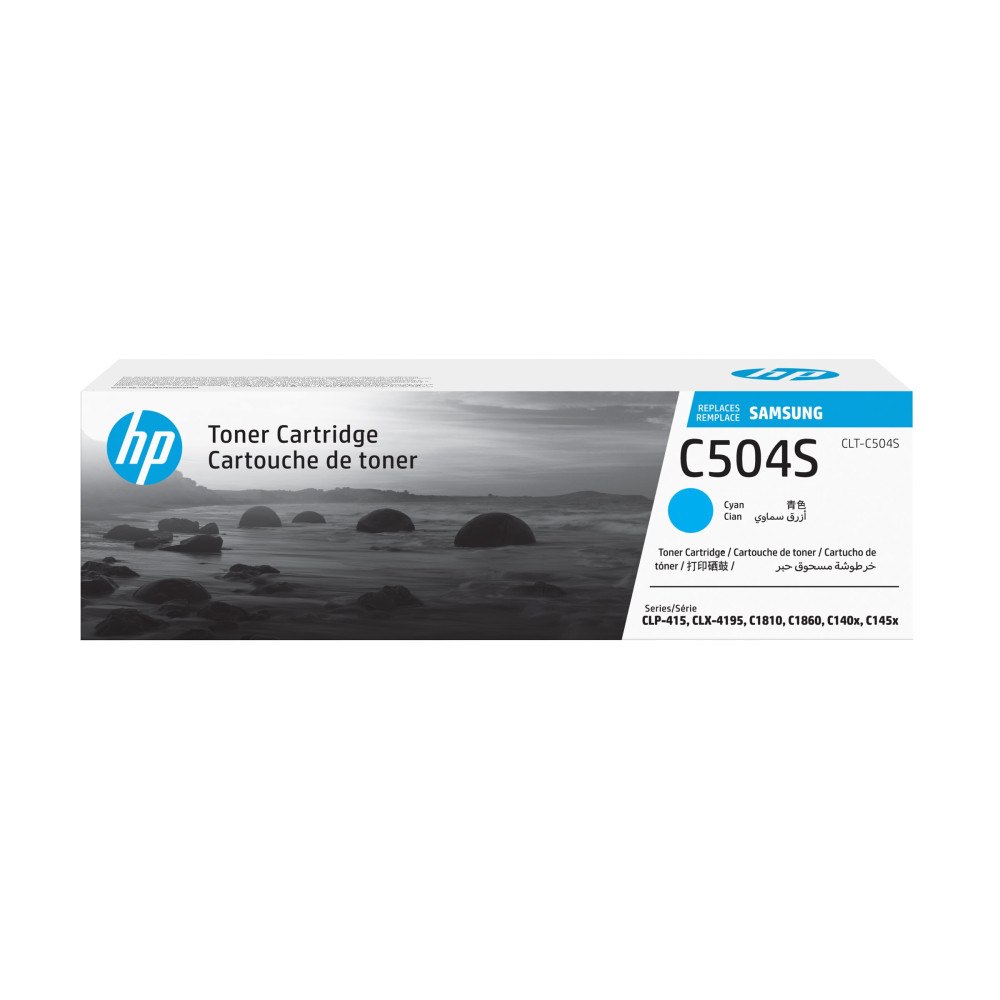 Hewlett-Packard HP CLT-C504S - cyan - original - tonerkassett (SU025A)