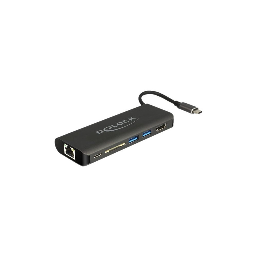 DeLOCK Delock - dockningsstation - USB-C 3.1 - HDMI - 1GbE