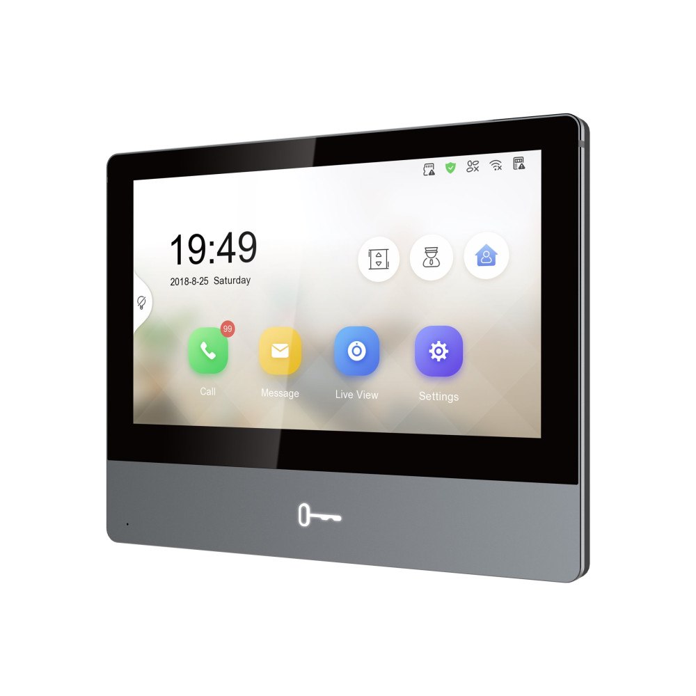 Hikvision Digital Technology Hikvision DS-KH8350-TE1 - video-intercomsystem - trådad (LAN 10/100)