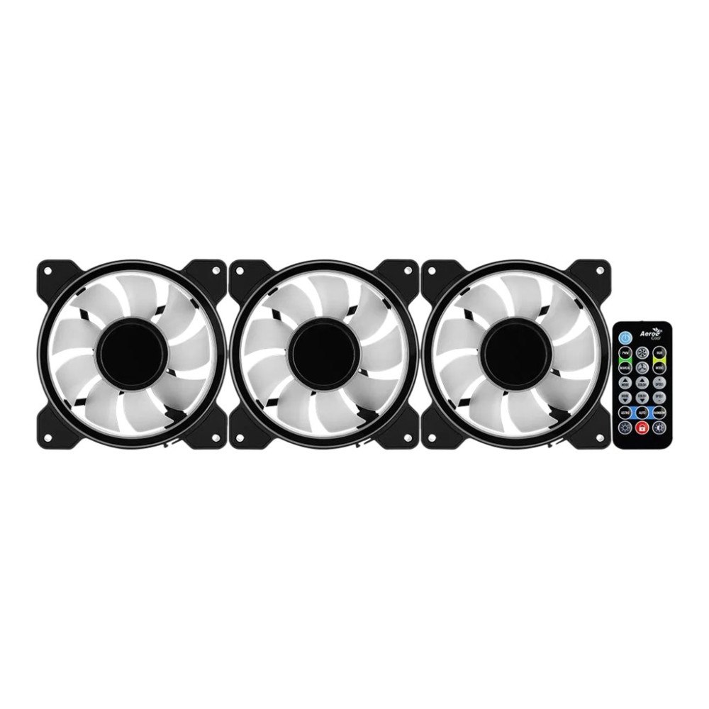 AeroCool AeroCool Mirage 12 ARGB Pro - fläktsats för systemskåp