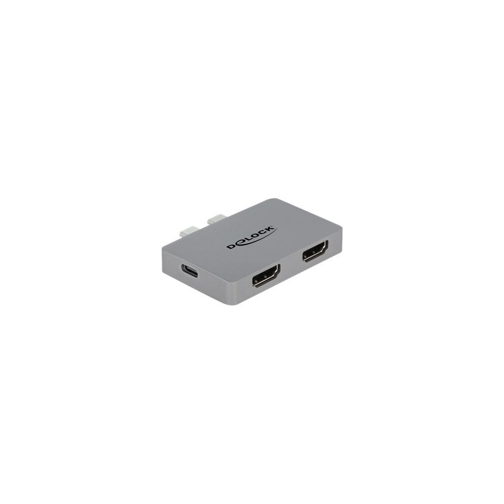 DeLOCK Delock - dockningsstation - USB-C / Thunderbolt 3 - 2 x HDMI