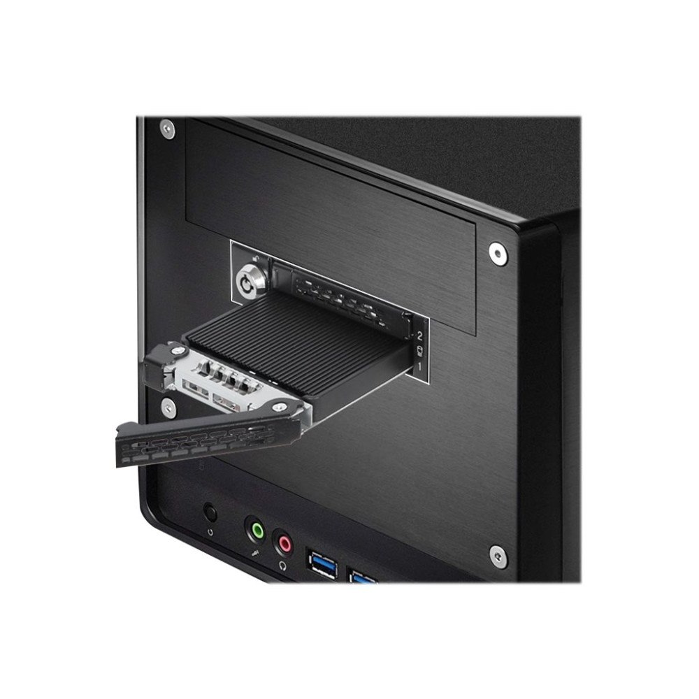 ICY DOCK ICY Dock ToughArmor MB834M2K-B - förvaringsmobilrack - M.2 NVMe Card - U.2