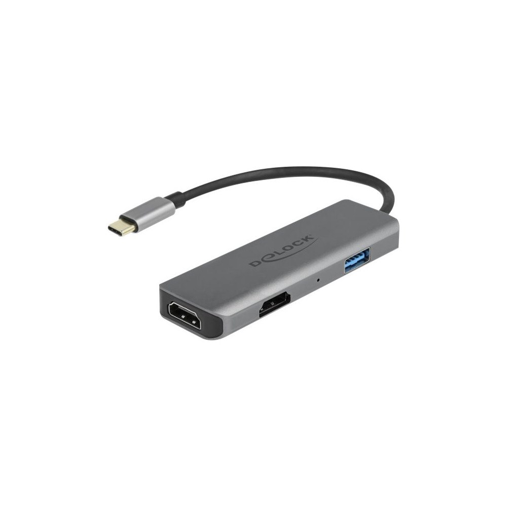 DeLOCK Delock - dockningsstation - USB-C / Thunderbolt 3 - 2 x HDMI