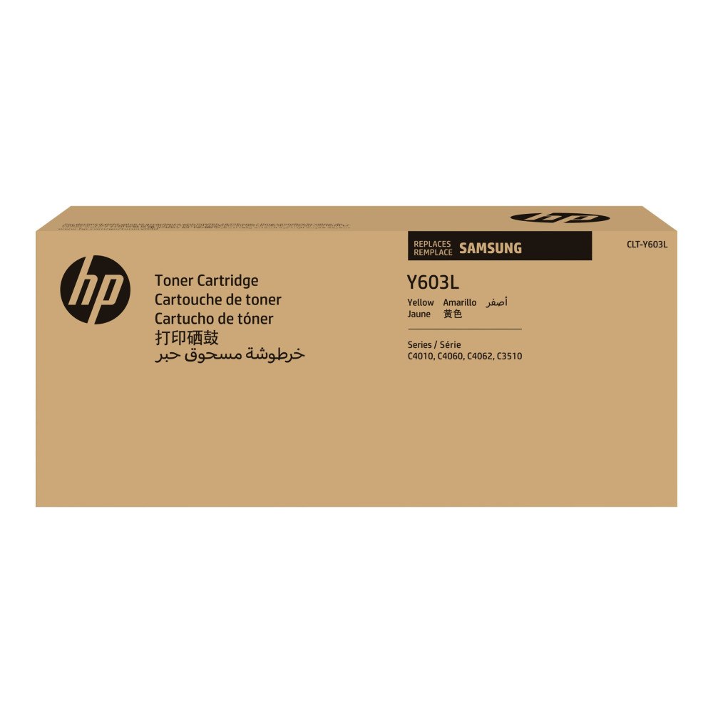 Hewlett-Packard HP CLT-Y603L - Lång livslängd - gul - original - tonerkassett (SU557A)