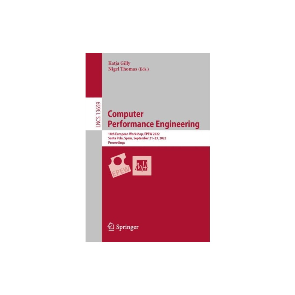 Springer International Publishing AG Computer  Performance Engineering (häftad, eng)