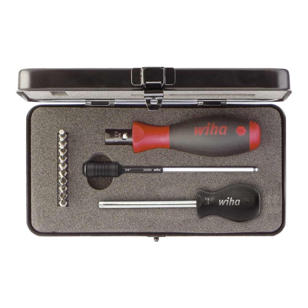 Wiha Wiha TorqueVario-S 2852 - handtag till precisionsmomentdragare med bits - 13 delar