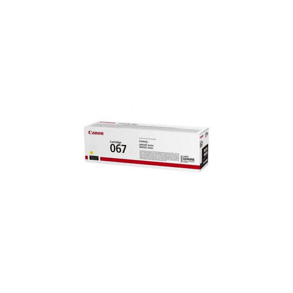CANON Toner CANON 067 1,25K gul