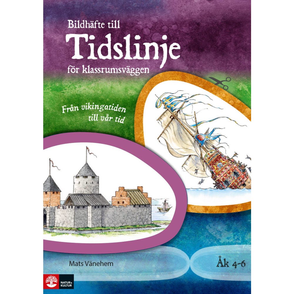 Mats Vänehem Tidslinje för klassrumsväggen åk 4-6 : Från vikingatiden till vår tid (bok)