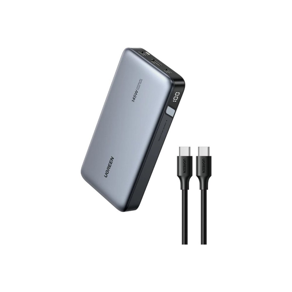 Ugreen Ugreen strömförsörjningsbank - för bärbar dator - USB, 2 x USB-C - 145 Watt