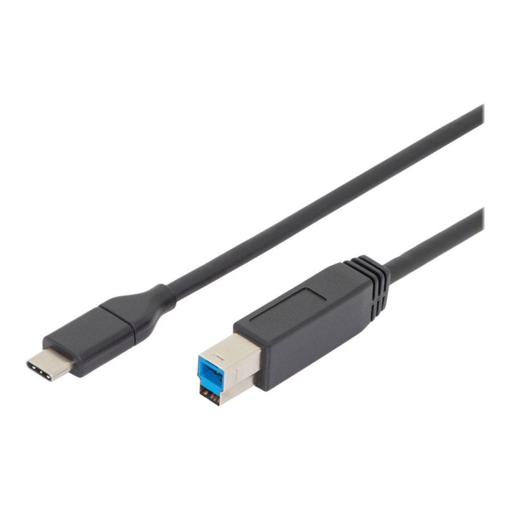 Digitus ASSMANN - USB typ C-kabel - 24 pin USB-C till USB Type B - 1.8 m