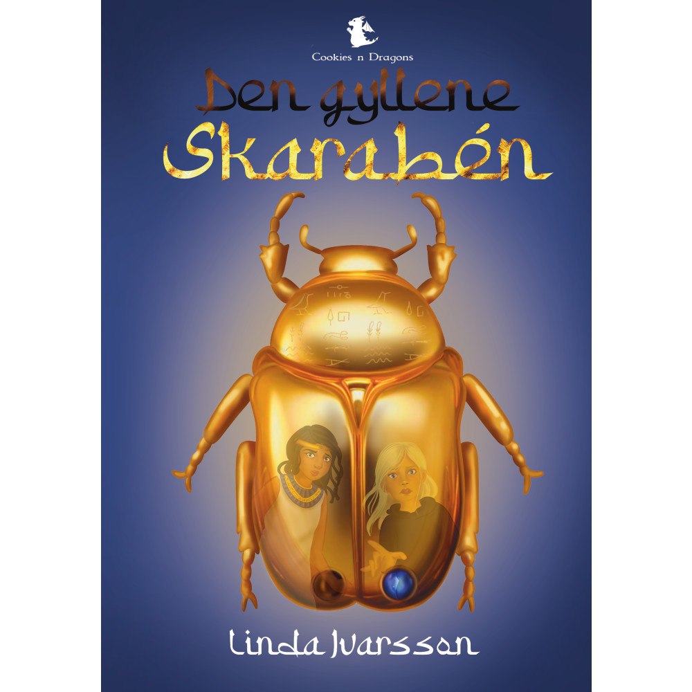 Linda Ivarsson Den gyllene skarabén (bok, kartonnage)