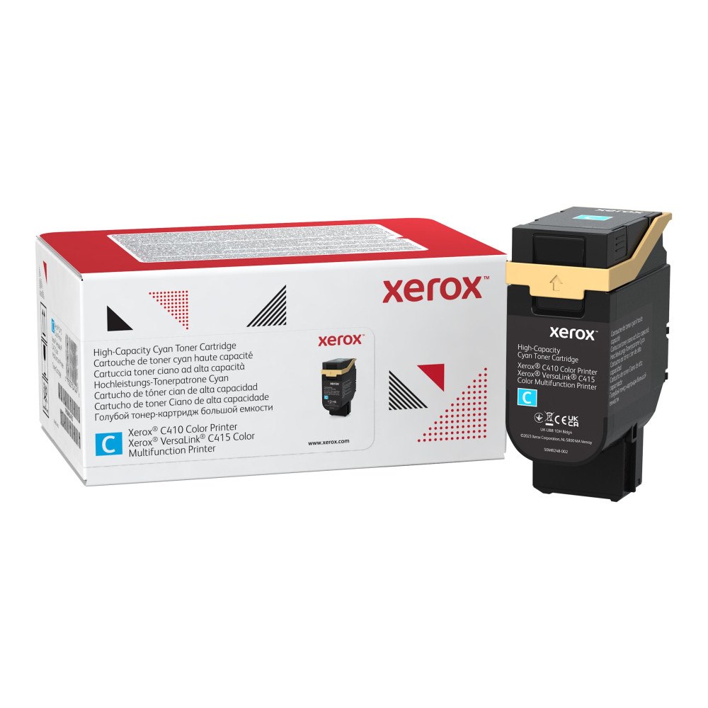XEROX Xerox - hög kapacitet - cyan - original - tonerkassett - Use and Return