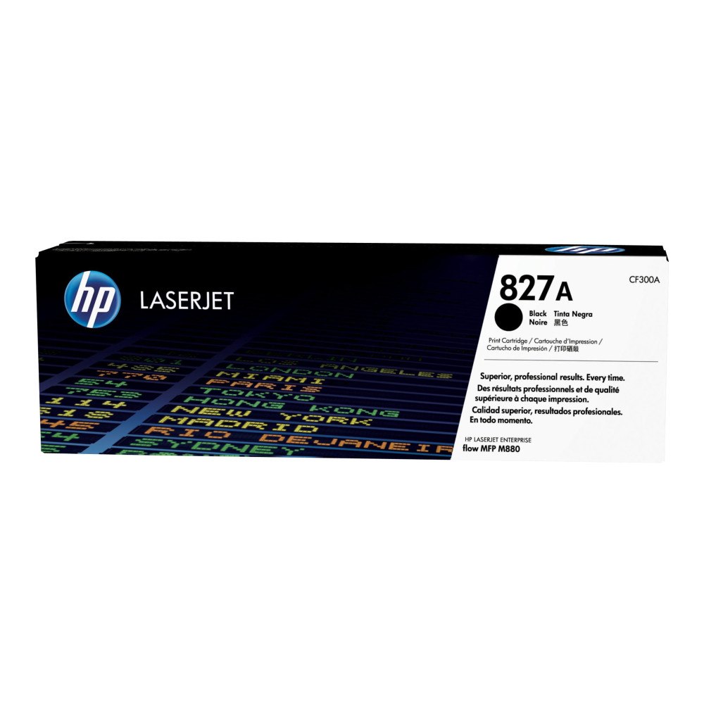 Hewlett-Packard HP 827A - svart - original - LaserJet - tonerkassett (CF300A)