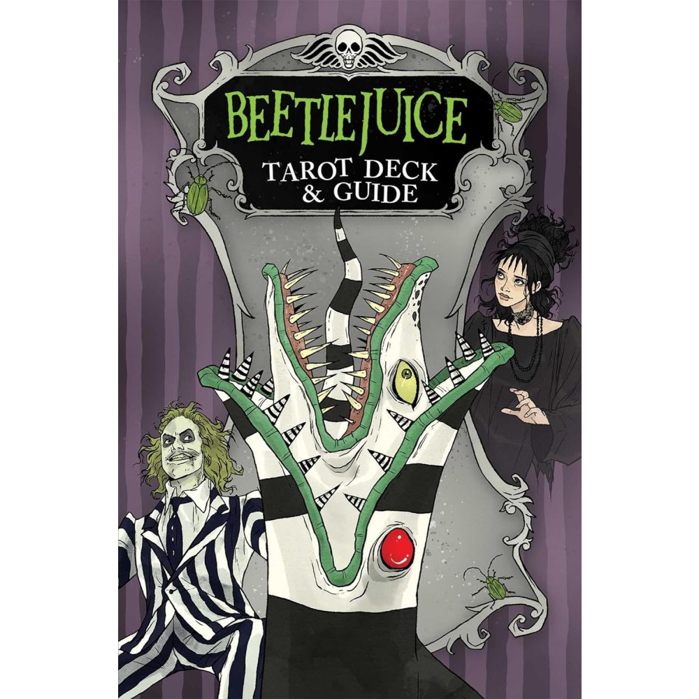 Casey Gilly Beetlejuice Tarot Deck and Guide