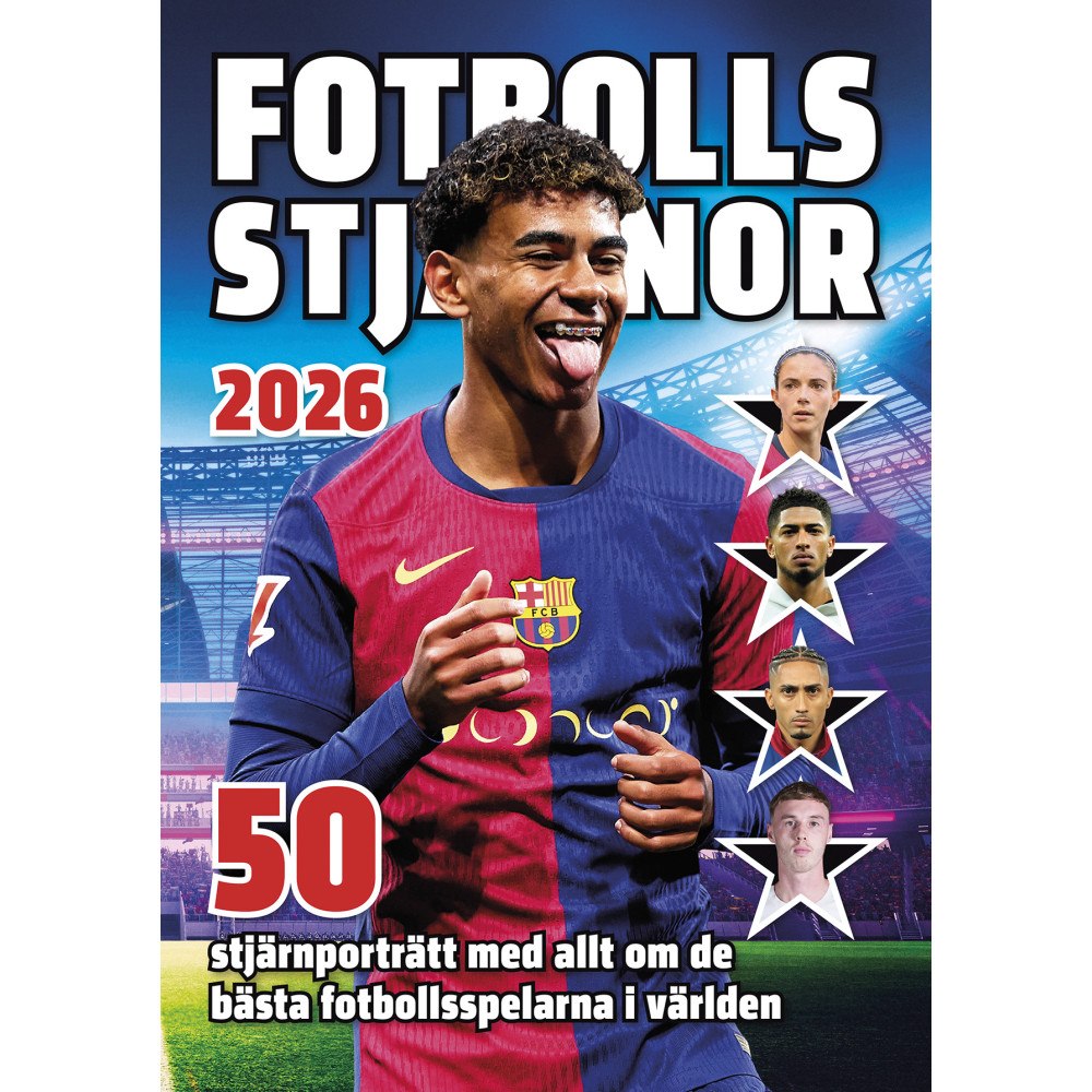 Egmont Story House Fotbollsstjärnor 2026 (bok, kartonnage)