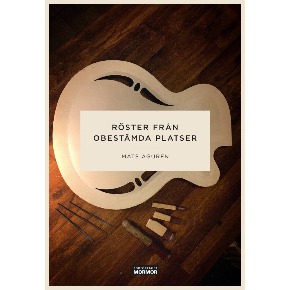 Mats Agurén Röster från obestämda platser (bok, danskt band)