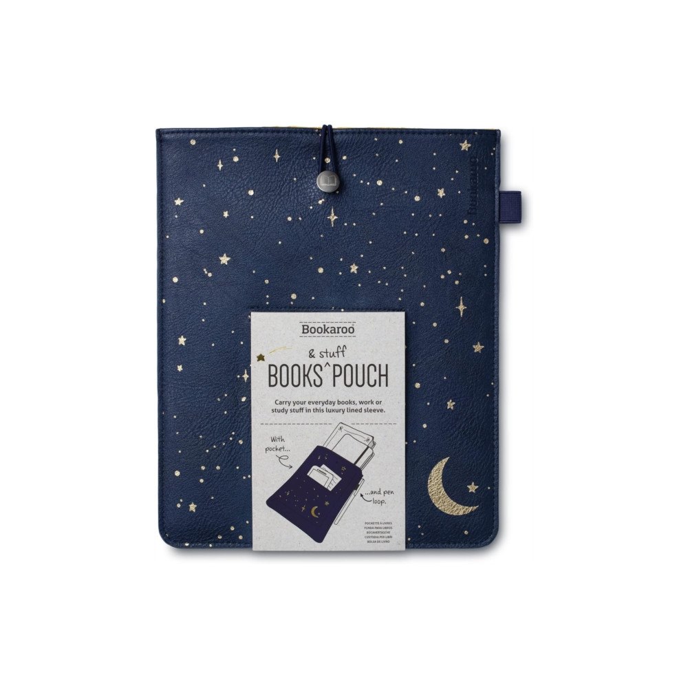 That Company Called If Bookaroo Books & Stuff Pouch - Moon & Stars